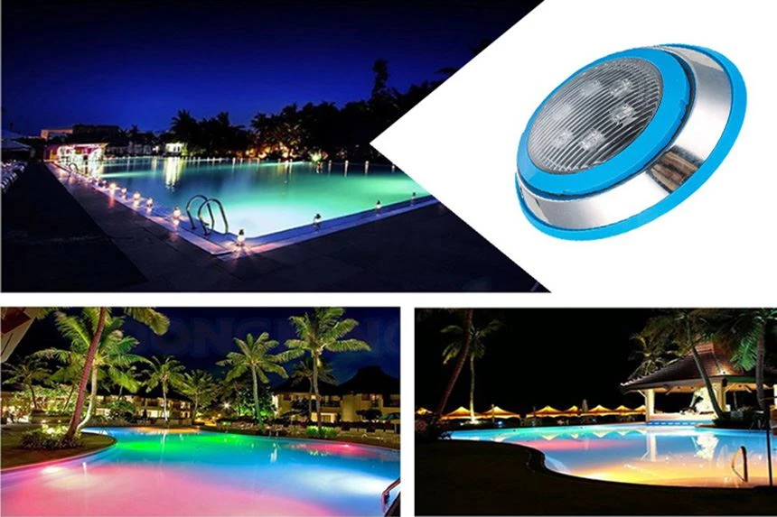 wholesale swimming pool blue lights 9w 18w led swimming pool light pricelist