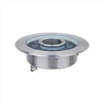 12w DMX 512 Đèn chiếu sáng chìm dưới nước LED Jet Dancing Ring Đèn nước