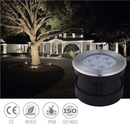 Đèn chiếu sáng xung quanh bằng thép không gỉ 6w